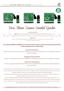 Pure Flower Essence Oriental Garden