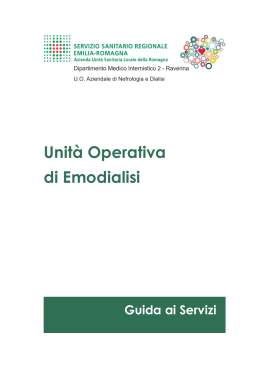 Unità Operativa di Emodialisi