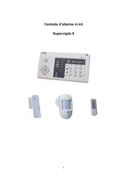 Manuale - Elettronica Nobile S.a.s.