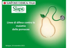 L`impegno di Sumitomo Chemical Italia per la difesa