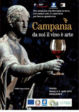 da noi il vino &egrave; arte - Regione Campania Assessorato Agricoltura