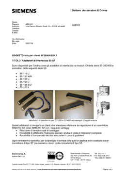 Settore Automation & Drives