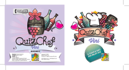 IL GIOCO A QUIZ PER PALATI DOC