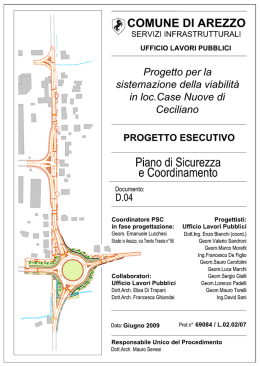 D.04 - PSC - Comune di Arezzo