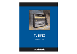 TUBIFEX - TC Electronic