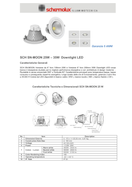 SCH SN-MOON 25W – 35W Downlight LED