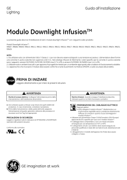 Modulo Downlight InfusionTM