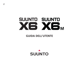 Manuale - Suunto