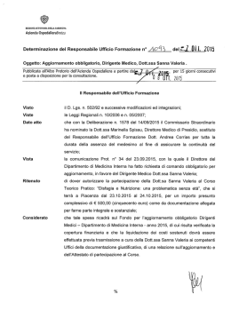 Determinazione n.1093 del 07/10/2015