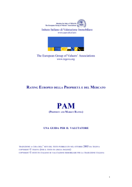 The European Group of Valuers` Associations
