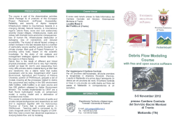 The course is part of the dissemination activities