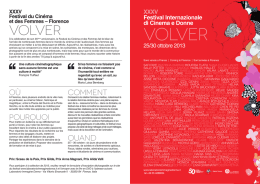 Volver - Laboratorio Immagine Donna