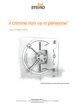 il crimine non va in pensione&rdquo;