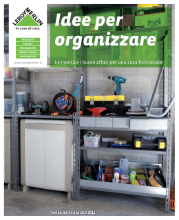 Idee per organizzare