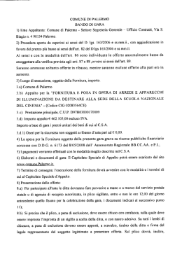 Untitled - Comune di Palermo