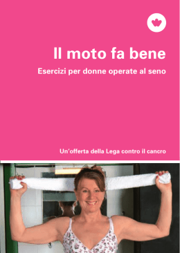 Il moto fa bene - Esercizi per donne operate al seno