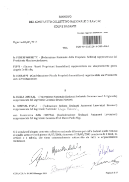 rinnovo del contratto collettivo nazionale di lavoro colf e badanti
