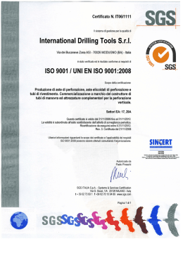 International Drilling Tools S.r.l.