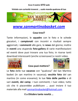 Allegato News - San Martino Basket
