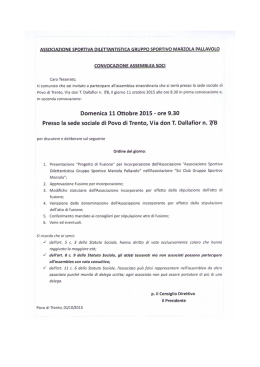 convocazione