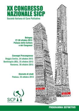 Il programma - AUSL Citt&agrave; di Bologna