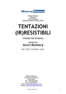 TENTAZIONI (IR)RESISTIBILI