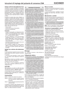 Istruzioni di impiego del pulsante di consenso ZSM