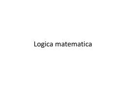 Soluzioni 2012-13 Logica matematica