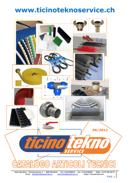 tubi aria &ndash; acqua - Ticino Tekno Service