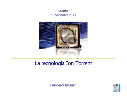 La tecnologia Ion Torrent
