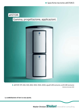 Specifiche tecniche allSTOR