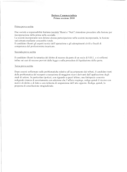 Due società a responsabilità limitata (società