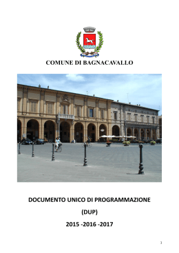 (dup) 2015 - Comune di Bagnacavallo