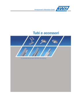 Tubi e accessori - Armaturenwerk H&ouml;tensleben GmbH