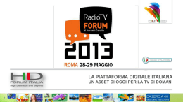 Link alle slide dell`intervento