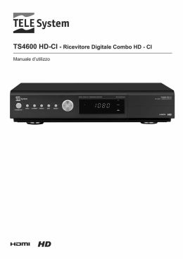 TS4600HD-CI User Manual Rev00
