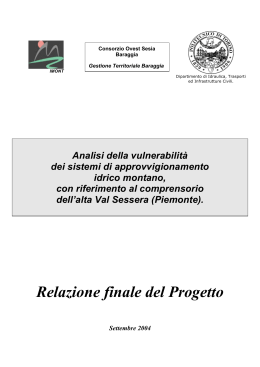 Rapporto Finale IMONT1 - idrologia@polito