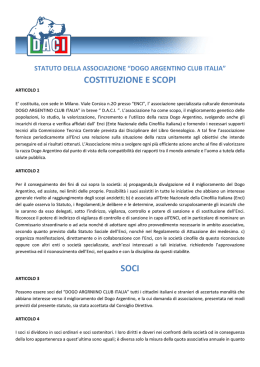 Scarica lo statuto in formato PDF