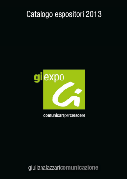 scarica la brochure expo