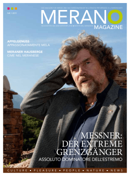 Meran-o Magazine Sommer 2011 (PDF - 5,3 MB)