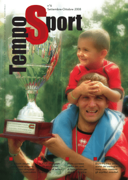 Tempo Sport n&deg; 6/7 settembre/ottobre 08