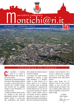 Notiziario - Comune di Montichiari