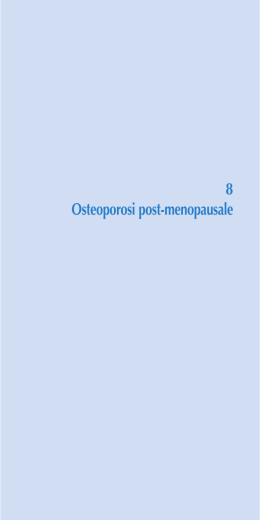 Osteoporosi post-menopausale