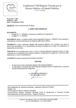 Piano FTGM - UIL Pensionati Toscana