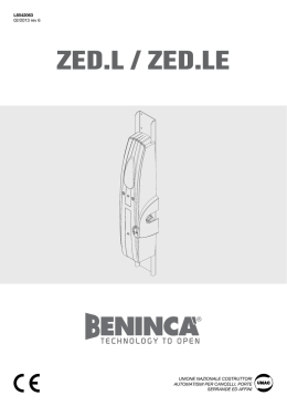 ZED.L / ZED.LE - EasyGates Manuals & Guides