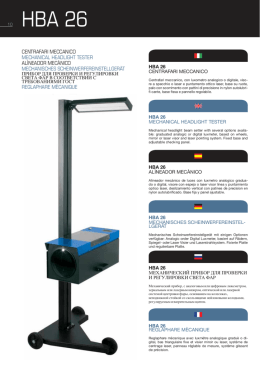 Page 1 CENTRAEAEII MECCANICO MECHANICAL HEADLICI