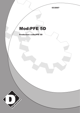 Mod:PFE 5D - Horeca World