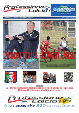 ww w. p ro fe ssione ca lcio . eu NUMERO 21