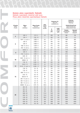 CATALOGO GOMME NEW 2009