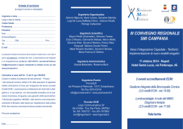 Brochure congresso napoli